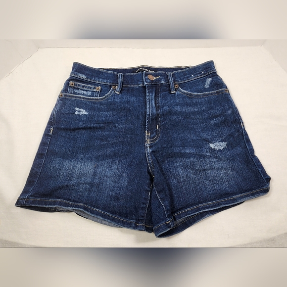 Calvin Klein Jeans Pants - ❤️ CALVIN KLEIN JEANS WOMEN'S DISTRESSED DENIM HIGH RISE STRETCH SHORTS SIZE 28❤